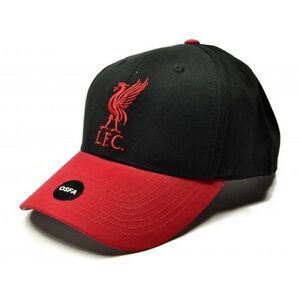 Liverpool FC Unisex Adult Two Tone Baseball Cap / Black/Red